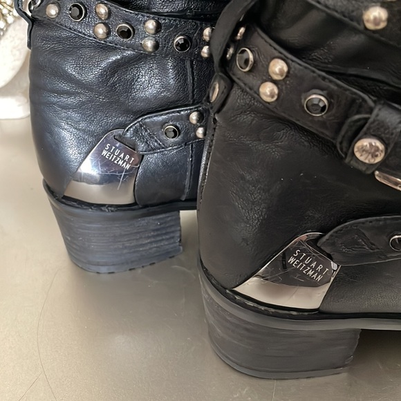 Stuart Weitzman Over The Knee Leather Boots - Picture 4 of 10